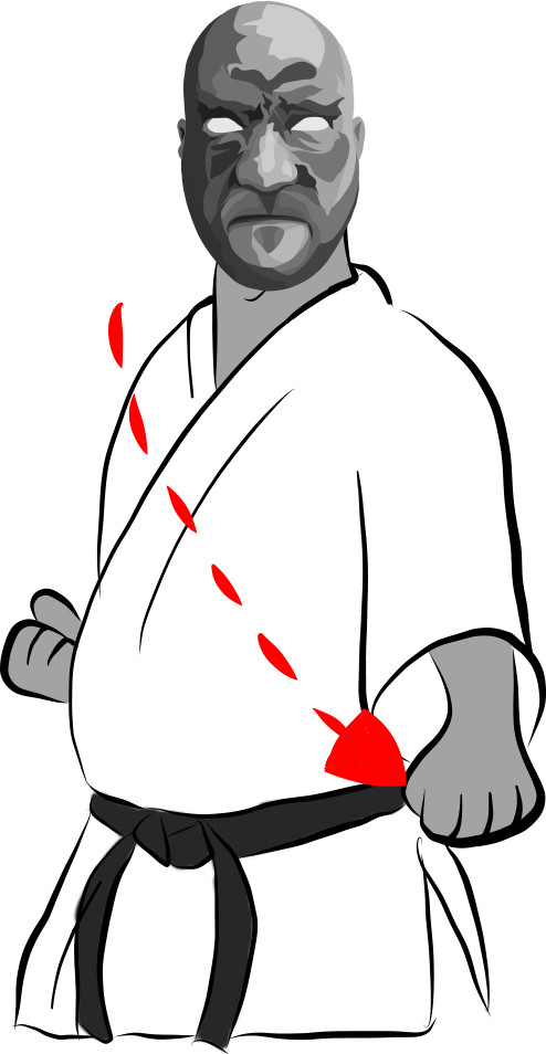 Gedan barai (Downward block)